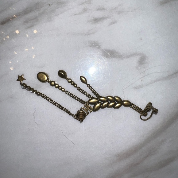 Dior Crystal Ear Climber / Cuff - Picture 7 of 9